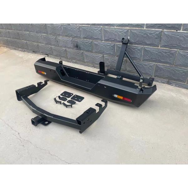 Powder Coated Q235 Steel Bull Bar Rear Bumper GMC Sierra 1500