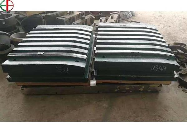 Manganese Steel Fixed Jaw Plate HRC50 For Jaw Crusher