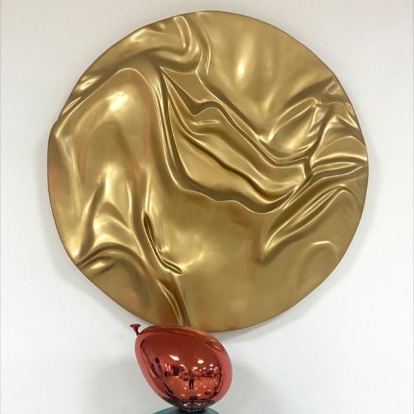 SS Metal Sandblasted Wall Mirror Decorativo Projeto de Hotel Engenharia Custom
