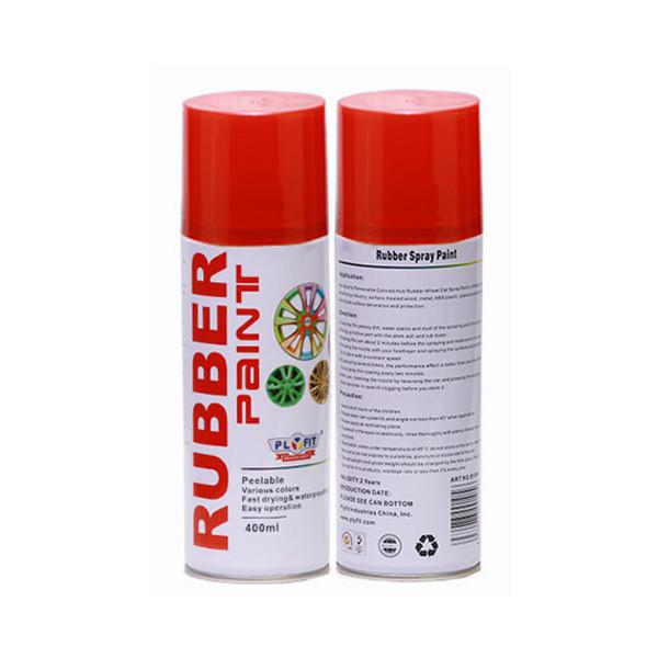 Multi Colors Rubber Spray Paint Car Fluorescent Liquid Coating Abrasion Resistant