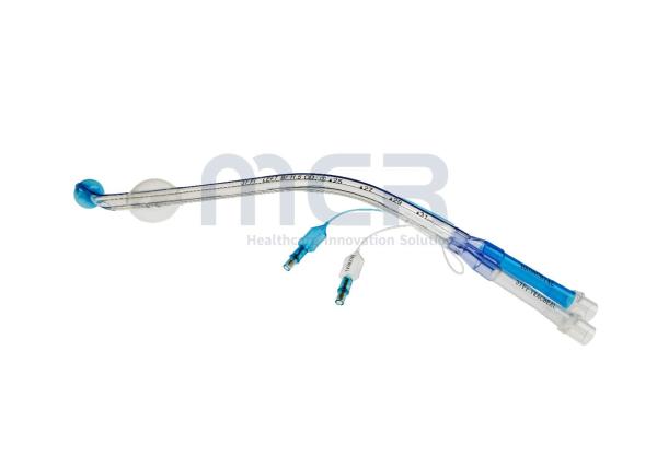 Medical Supply Pre Loaded Double Lumen Bronchial Tube With PU Micro-Thin Cuff