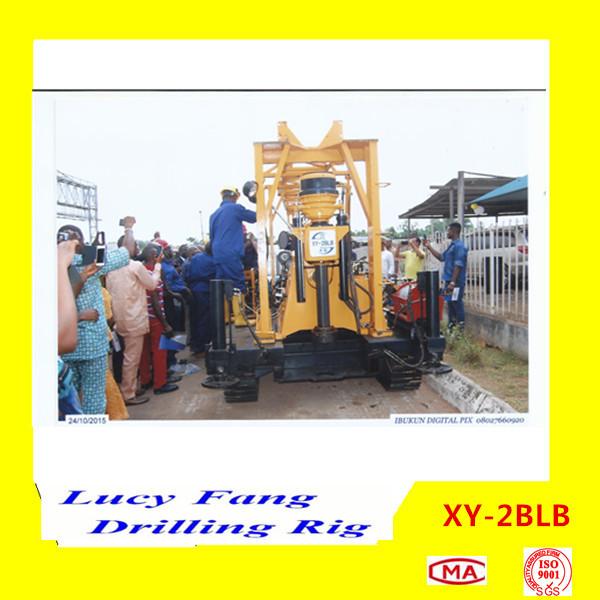 China Hot Sale XY-2BLB Mobile Diamond Core Drilling Rig With Wire-line Winch for 30-500 m