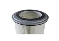 5um, 0.5um, 2um, partículas plásticas de Masterbatch del casquillo de extremo del reborde del paso 0.2um sacan el polvo del cartucho de filtro