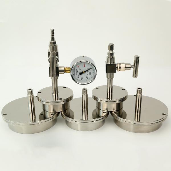Stainless steel 304 flange seat tube furnace special flange water cooling non-standard high vacuum flange seal custom factory