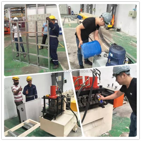 Застекленный кафельный крен толя металла формируя управление 0.7mm PLC машины автоматическое 12m/минута