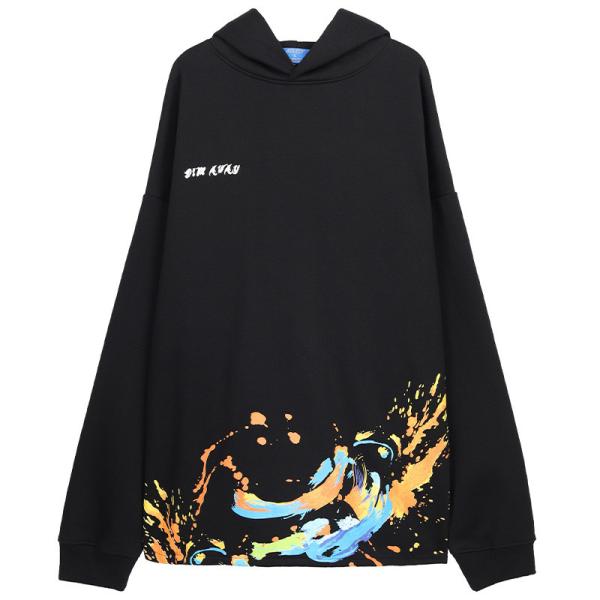 Худиес 340гсм дам ватки хлопка полиэстера слишком большие с карманом Кангроо