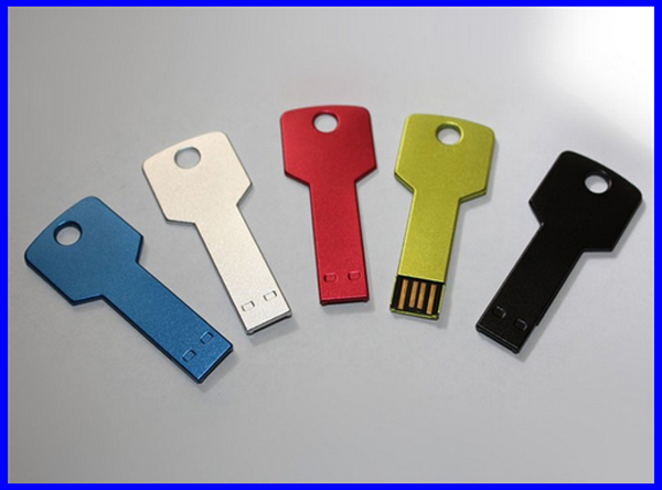 Metal Key Usb Pen Drive 2GB 4GB 8GB 16GB 32GB Free Logo Printing