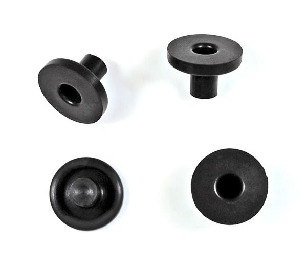 F.VMQ Silicone Rubber Stopper 60 Shore FKM Small Rubber Plugs