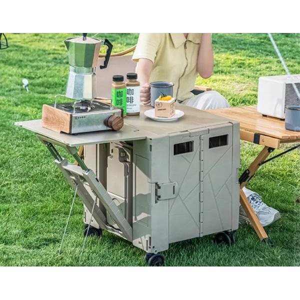 6 колес взбираясь пластиковая корзина с автомобилями ручного багажа места мини складывая