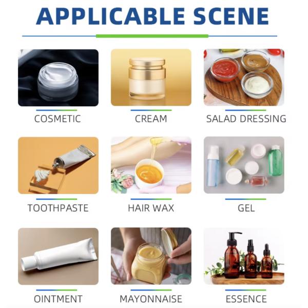 Hydraulic Lift Vacuum Homogenizer Cream Mixer Mayonnaise Sauce Homogenizer Mixer