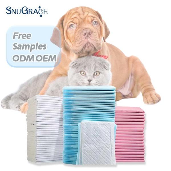 CE ISO Certified Disposable Dog Pads with Fast Absorption Capacity of 100-2000ml