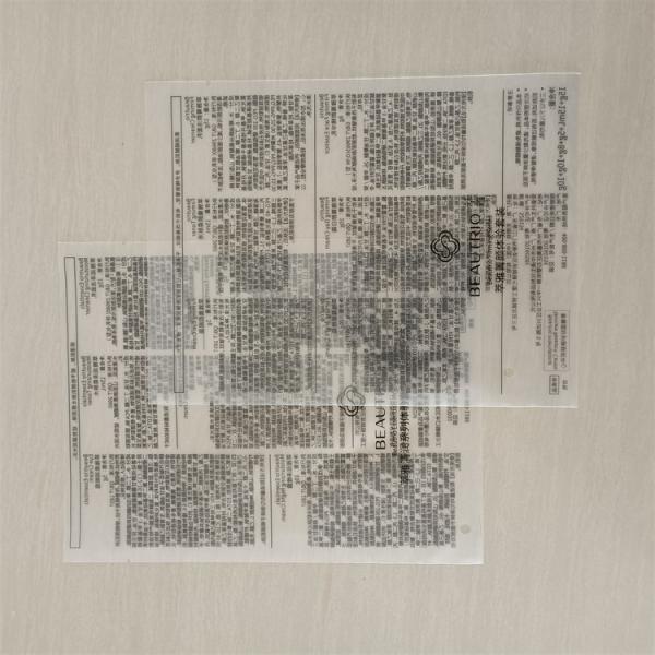 Transparent Suffocation Warning Polybag for OEM Service Accepted PET/PE CPP Packaging