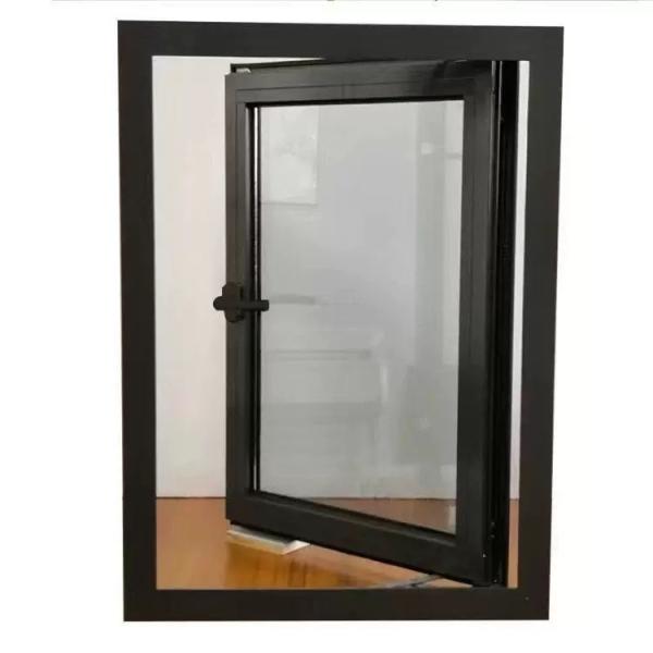 Ventanas de aluminio con casilla Fábrica Ventanas de aluminio con casilla de vidrio pequeñas