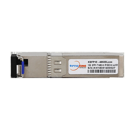 Tx1490nm/Rx1550nm Tx1550nm/Rx1490nm 10G SFP+ Bidi 80km