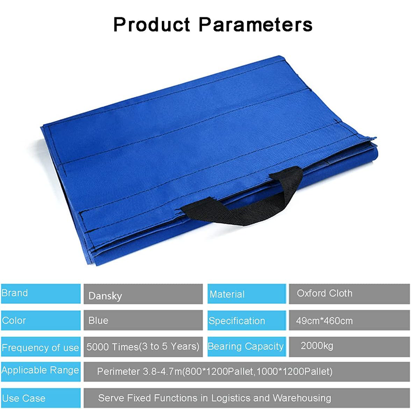 DANSKY Pallet Cargo Multi-function Strong Self-adhesive Logistics Turnover Straps and Packing Straps Hook and Loop Pallet Wrap