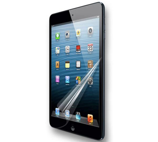 iPad air/mini 2 HD clear PET Screen Protector, high transparency, 100% bubble-free,