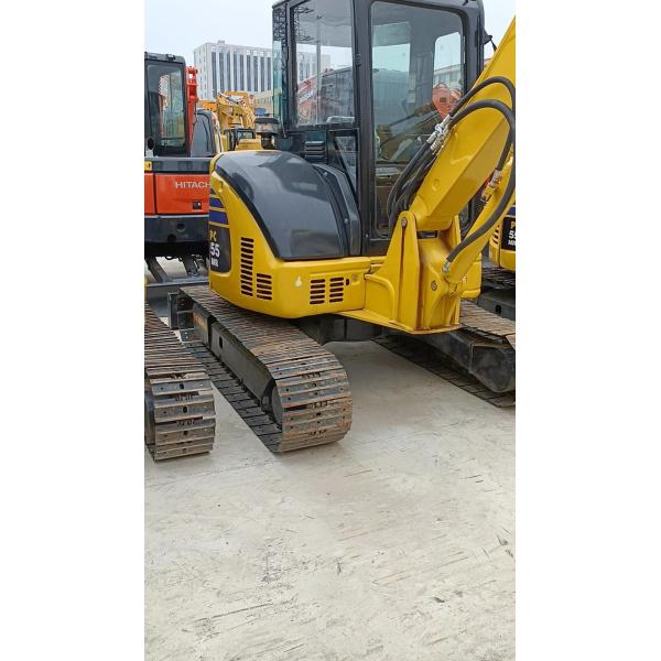 5.5 toneladas Excavadora hidráulica usada PC55 PC55MR Komatsu Mini Excavadora de rastreo