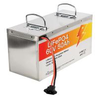 60V 50Ah 100Ah 電動ゴルフカート リチウムバッテリー 充電器と内蔵BMS