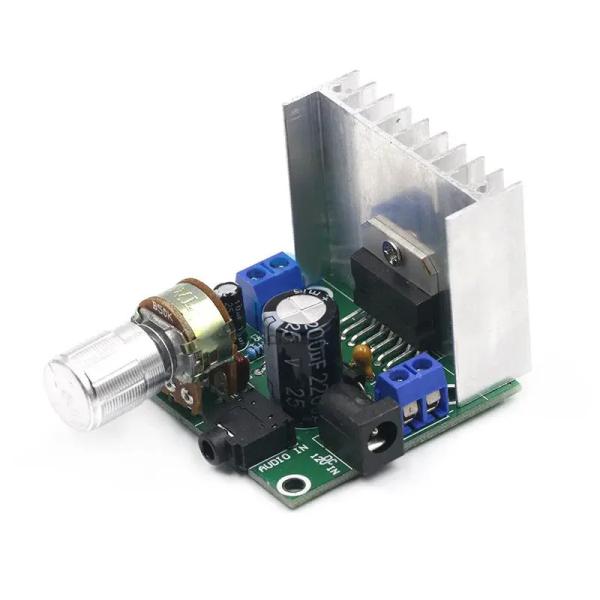 15W Dual-Channel Digital Amplifier Module with TDA7297 Chip for DIY Kit Audio Amplifier Board