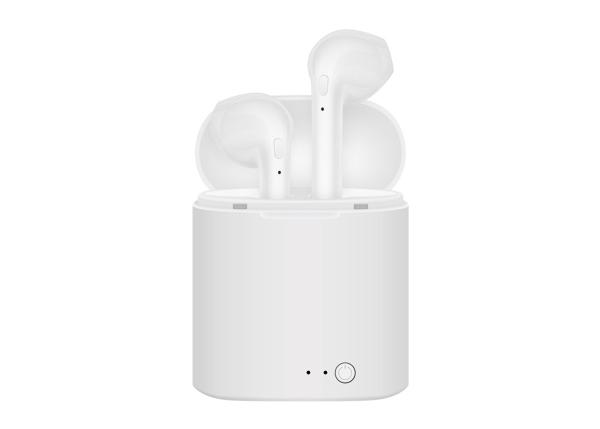 BT5.0 Mobile Phone Headset I7 Mini 40mah Sport Earbuds With 300mah Case