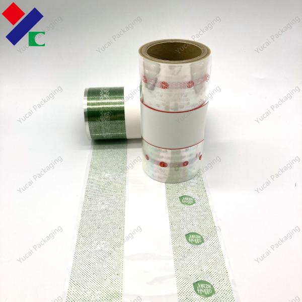 Nuts Food Candy Printed BOPP Film , 60 Microns Plastic Packaging Roll Film ISO 9001