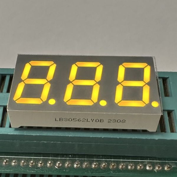 0.56 Inch 7 Segment LED Display for Temperature Indicators