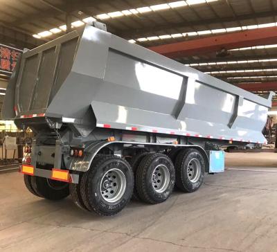 Earthwork Transportation Semi Trailer 45CBM Semi Trailer U Shape Big Semi Trailer