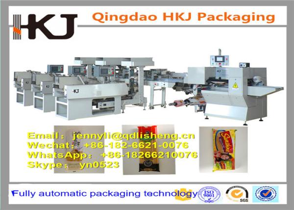 200-1000g Noodle Packaging Machine , Automatic Weighing And Packing Machine