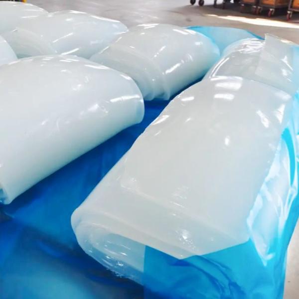 Translucent High Elasticity HCR Fumed Silicone Rubber 47% Rebound Resilience