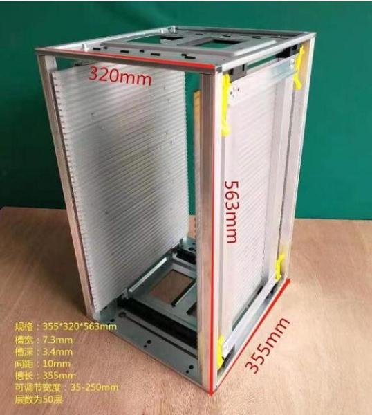 Anti Static ESD Products Aluminum ESD PCB Magazine Rack 355X320X563mm