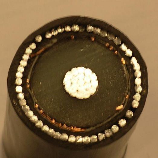 Single Phase Medium Voltage Power Cables PVC Sheathed XLPE Insulated Electrical MV Armoured Cable