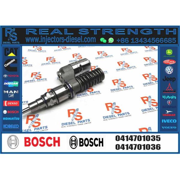 High Quality Engine Spare Parts Fuel Injector for SCANIA Bosch Fuel Injector 0414701035 1487472 1942702