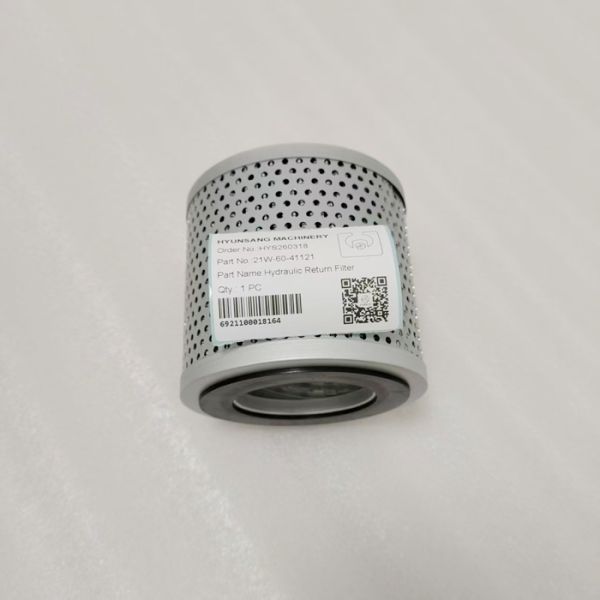 Hyunsang Mini Excavator Hydraulic Attachment Hydraulic Filter 21W-60-41121 21W6041121 22U-04-21260 for PC45MR PC55MR