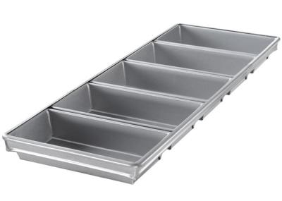 RK Bakeware China Foodservice NSF 5 Tiras Esmalte Pullman Forma de Pão Forma de Pão de Alumínio