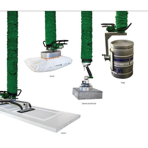 230° de rotation et jusqu'à 12 pouces de diamètre de tasse d'aspiration