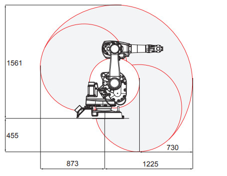 IRB 1600-10/1.2 Abb Config 10 кг 1,2 м Рука робота для очистки паллет