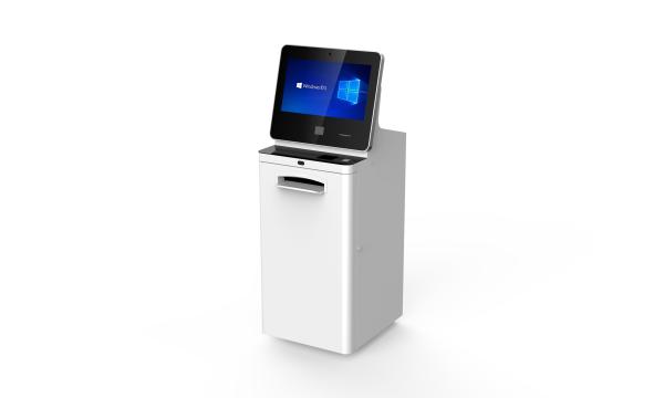 Kiosque de billet de service d'individu de client
