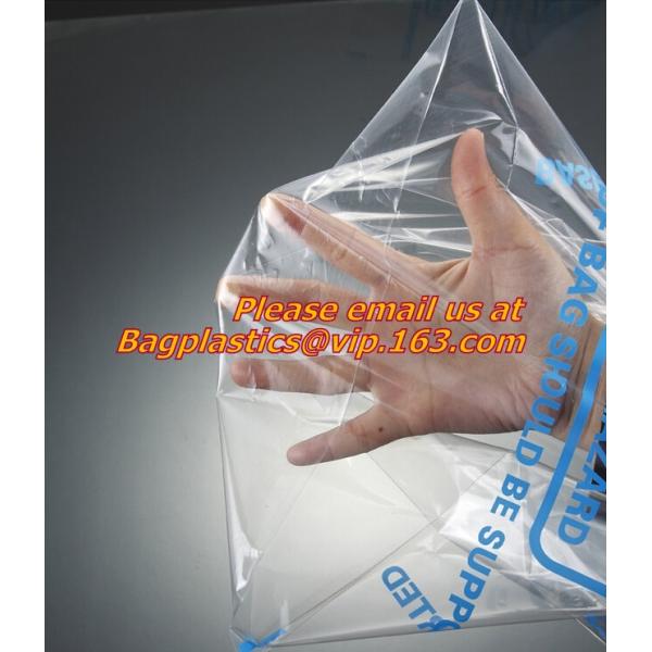 Cytotoxic Waste Bags, Hazadous Waste Disposal Chemotherapy Waste Bags Zipper Enclosure With Pouch