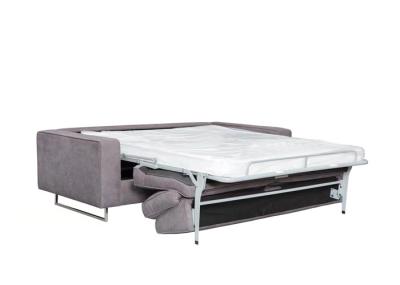 Metal Sofa Leg Fabric Sofa Bed One Step Folding Fabric Sleeper Couch