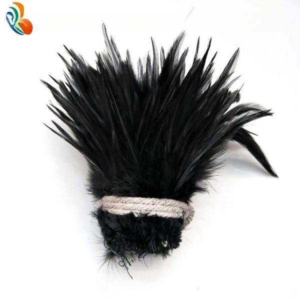 5-6 Inch Shoes Decoration Saddle Hackle Feather for Festival