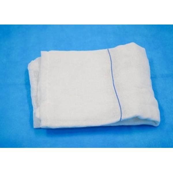 2 X 2 Sterile Medical Gauze Swabs With X-Ray Thread And Folded Edge