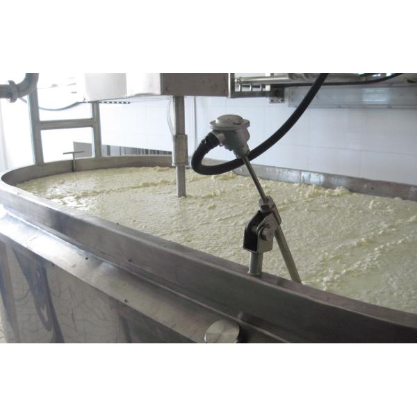 Vat сыра эллипсиса 2000L SUS304 изготовляя оборудование с изоляцией PU