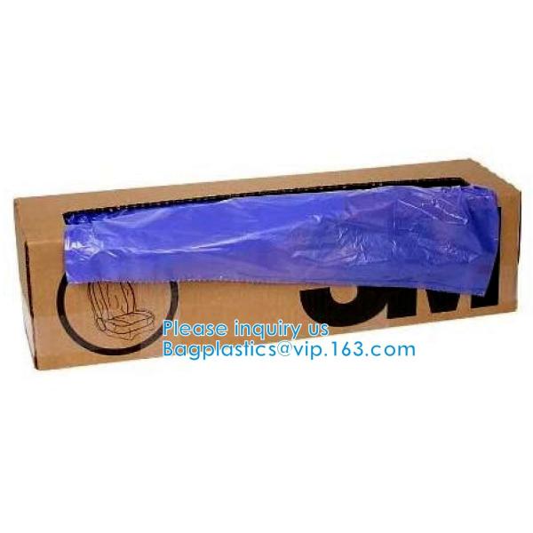 Interior Protection 130*80cm Plastic Car Seat Covers Disposable Car Seat Covers On Dispensing Roll Disposable airplane