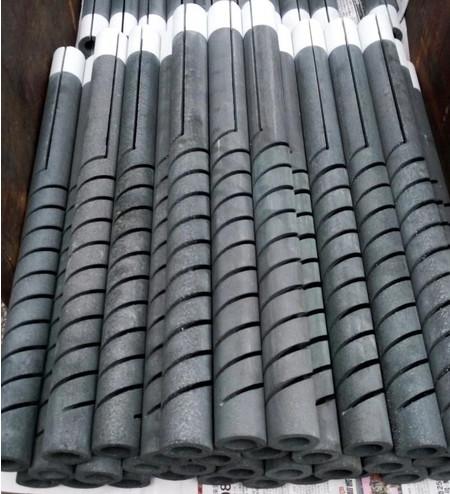 SiC Resistance High Temperature Heating Element Double Helix Type