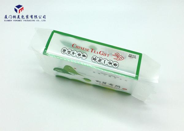 Matte PP Packaging Box Small Rigid Plastic Boxes For Tea Leaf 19cmX5.5cmX12cm