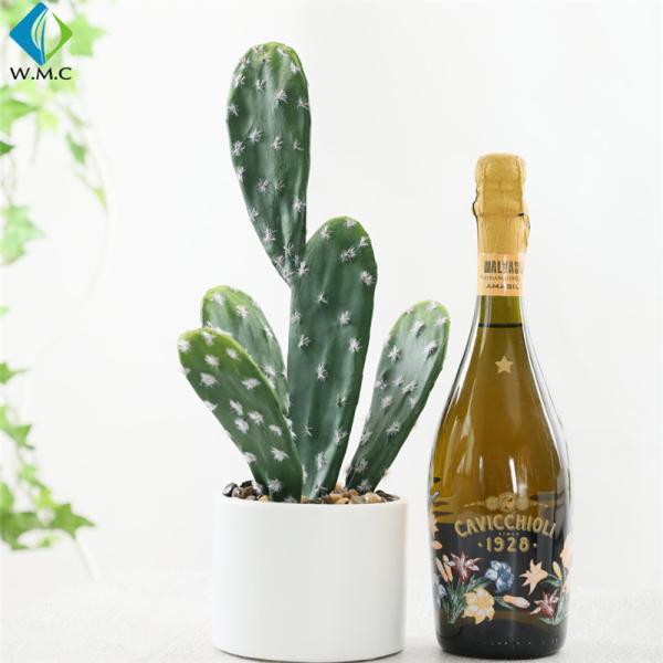 Mini Size Fake Cactus Plant Silk Plastic Material 40-43 Height R001025