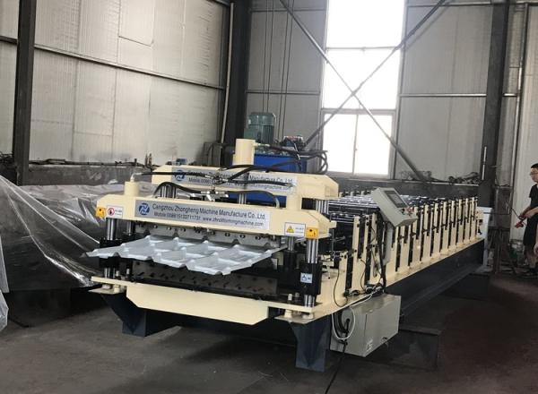 Aluminium Profile Roof Panel Roll Forming Iron Sheet Making Machine made in China