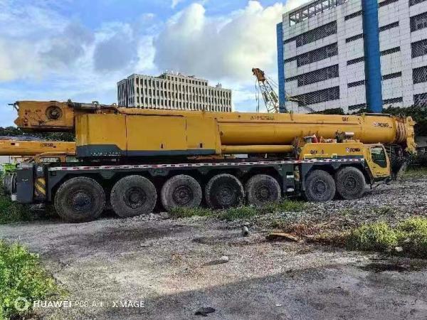 Yellow 300ton Truck Crane for Construction Equipment Terrian Mobile Crane Used Crane