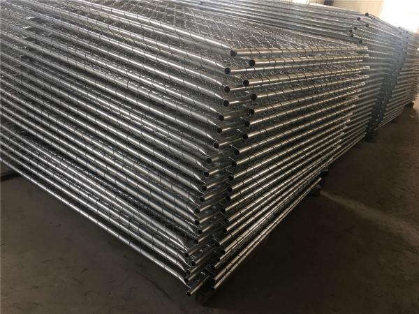 chain link temporary construction fence panels 6FT X 10F Mesh 2 3/8  x 2 3/8 ( 60mm x 60mm ) x 12 gauge wire