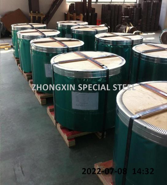 Shielding Naked 0.158mm Copolymer Coated Steel Tape For Optic Fiber Cable